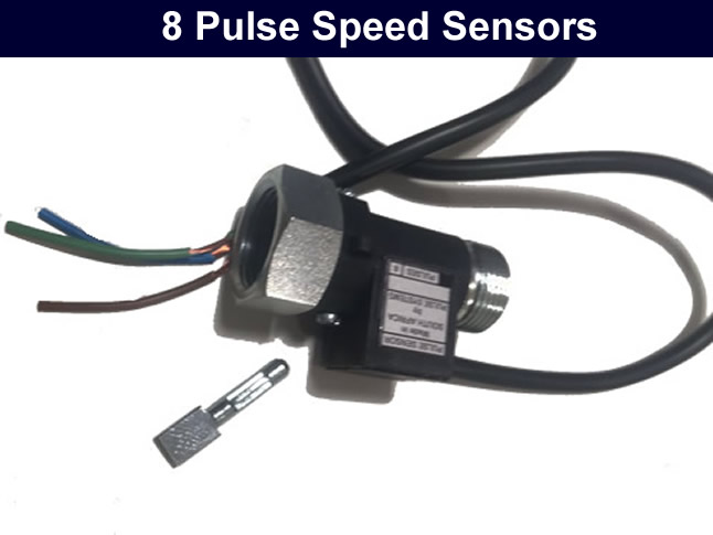8 pulse speed sensors